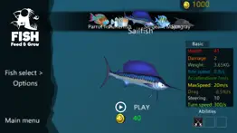 3d fish growing iphone screenshot 2