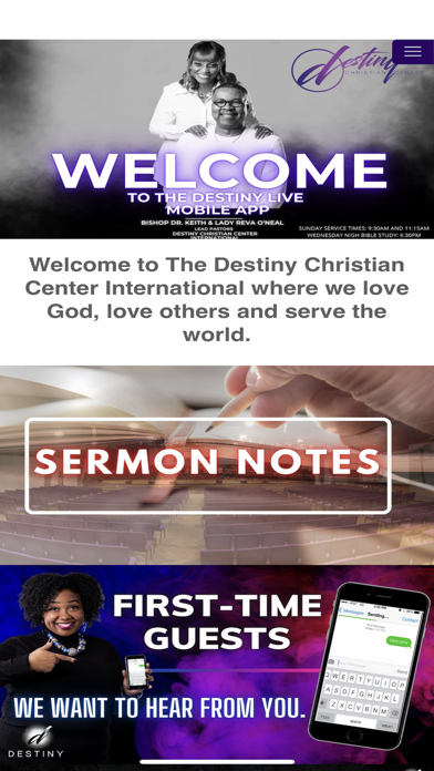 Destiny Christian Muncie Screenshot