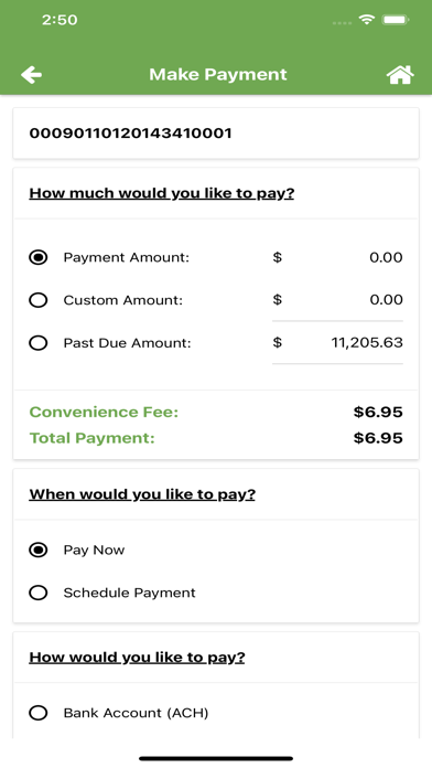 Tracir Financial Screenshot