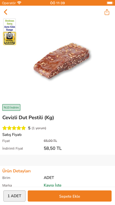 Kayısı İste Screenshot