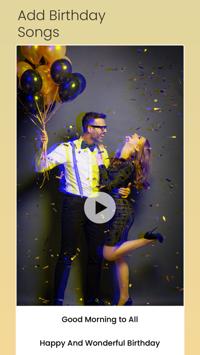 Birthday Frames With Songs Screenshot