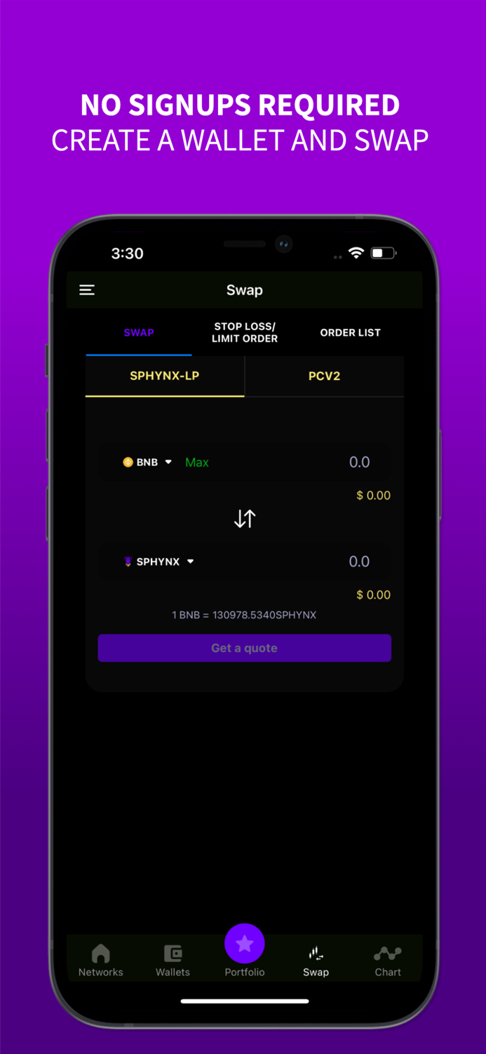 Sphynx DeFi App