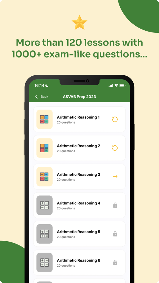 #2. ASVAB Test Prep & Study Guide (iOS) 由: LineCentury