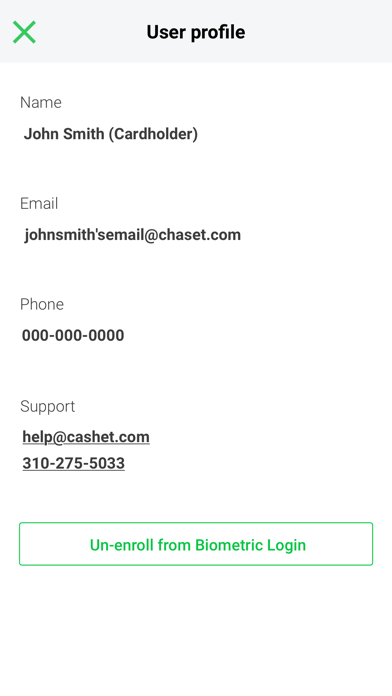 CASHét App Screenshot