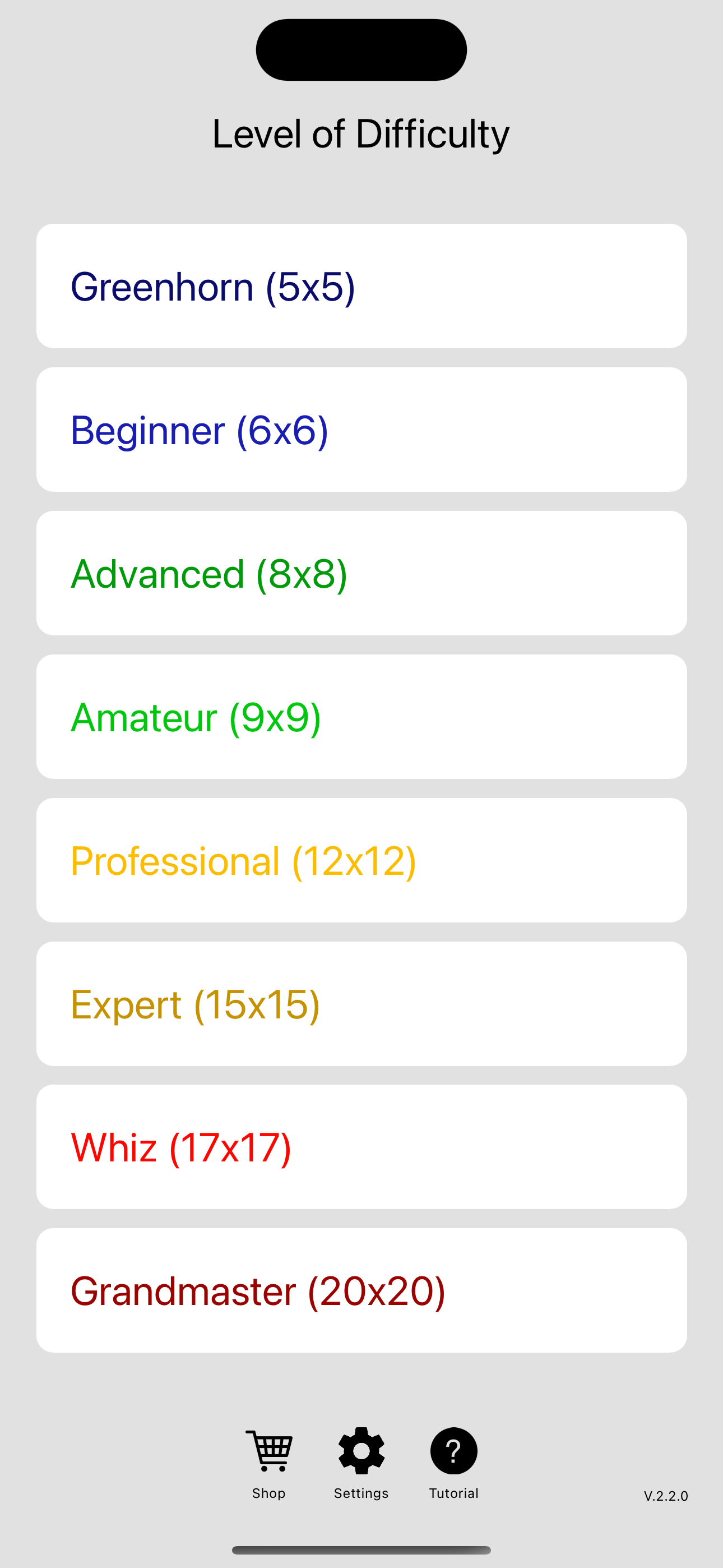 Hitori - Logic Puzzles