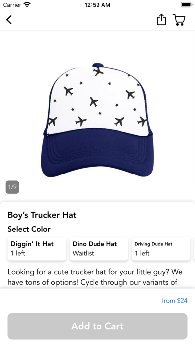 Junie May Boutique Screenshot