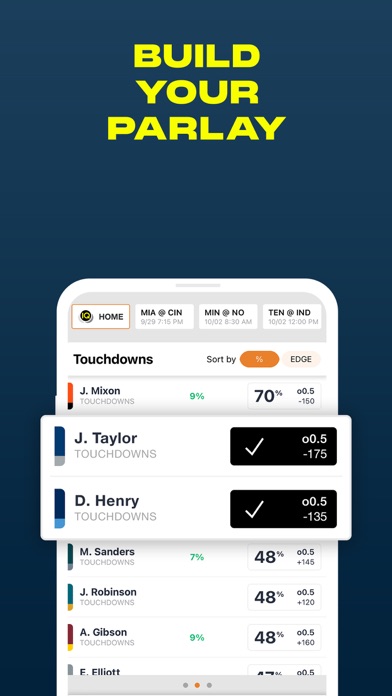 ParlayIQ for Sports Betting Screenshot