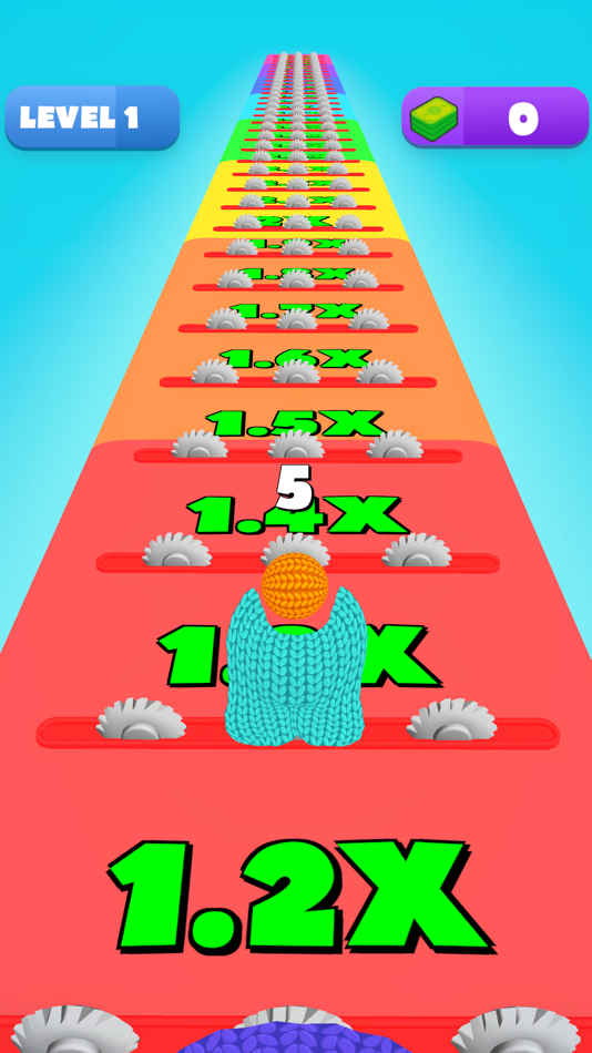 #6. Fabric Stack! (iOS) 来自: Piziz Games