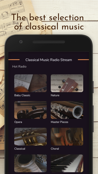 Classic Music Radio Screenshot