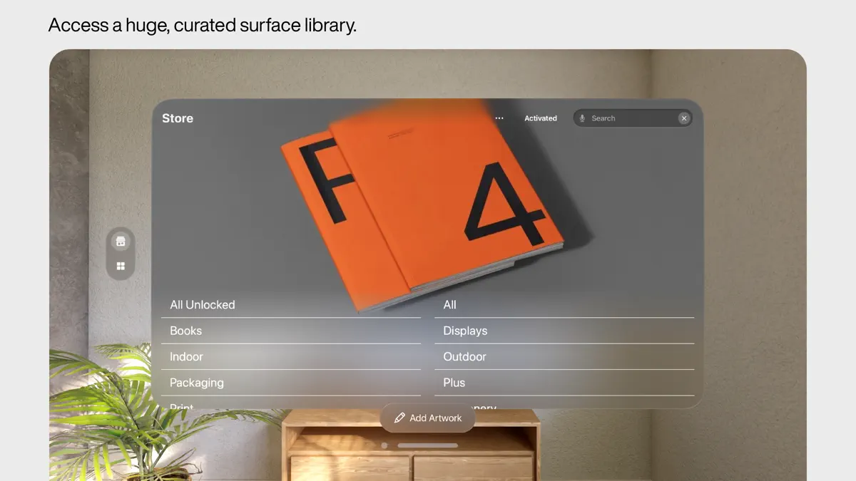 LiveSurface Vision screenshot 1