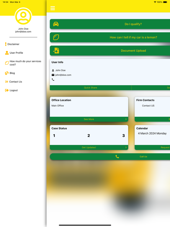 Screenshot #5 pour The California Lemon Law App
