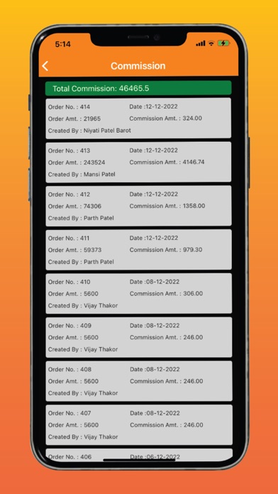 Invento SalesApp Screenshot