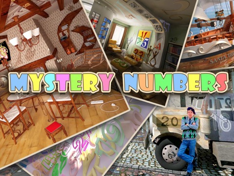 Mystery Numbers: Hidden Objectのおすすめ画像1