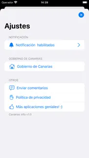 canarias info iphone screenshot 3