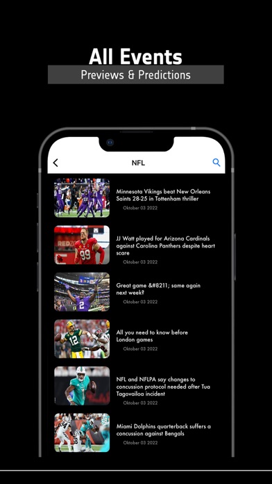 NFL TV Live Streaming Screenshot