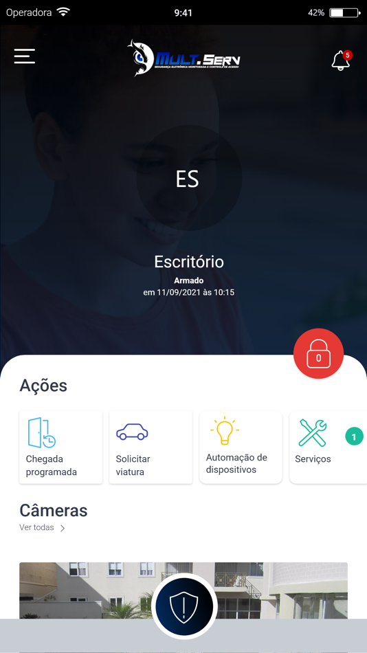 #1. Multserv Alarme (iOS) 由: MARTINS ELETROELETRONICA E CONTROLE DE ACESSO EIRELI