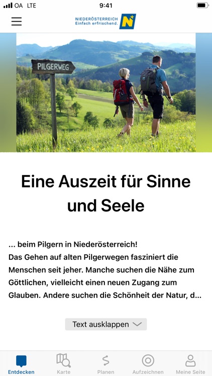 Pilgern in Niederösterreich