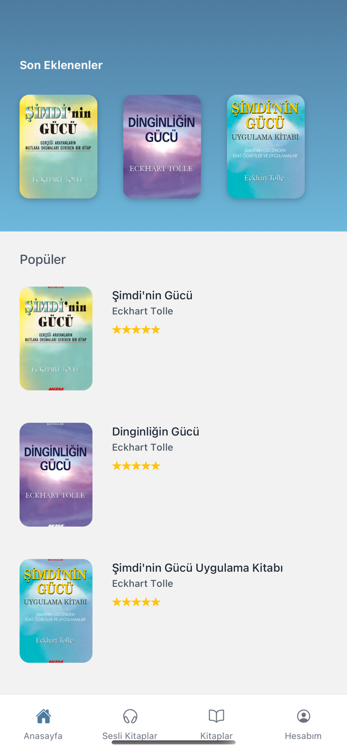 Akaşa Sesli Kitaplar