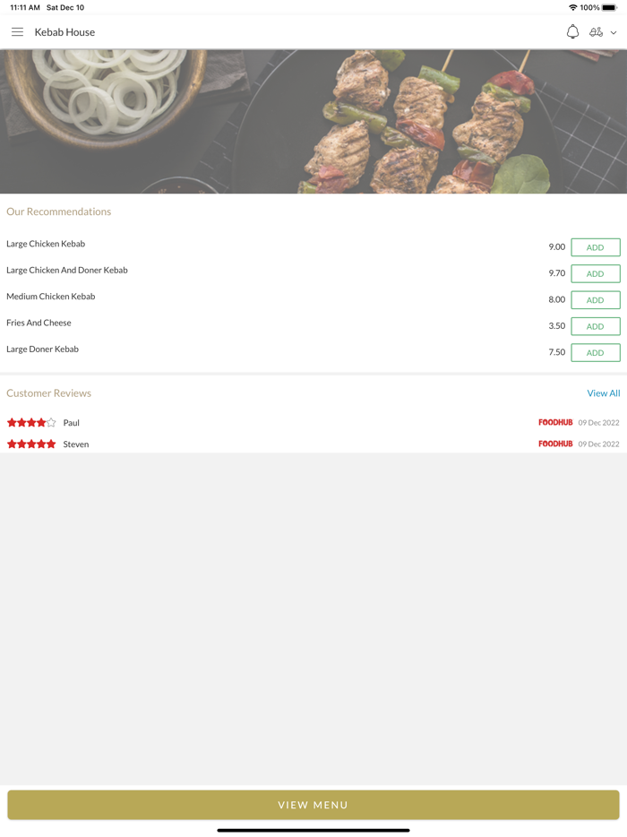 Kebab House Cleator Moor