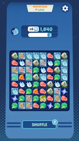 Game screenshot Freeze Match: Food Puzzle apk