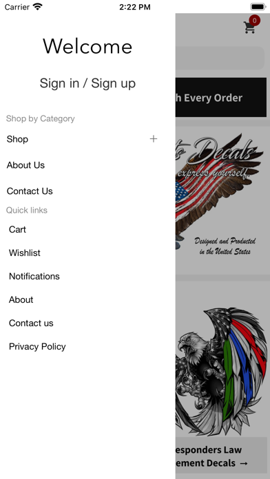 American Patriots Decals Screenshot