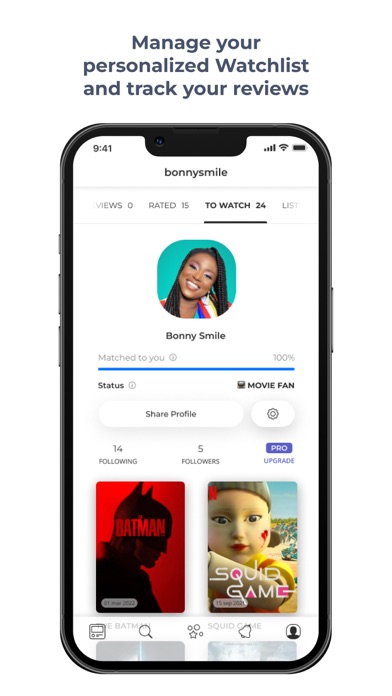 Raters: Movie Reviews, Ratings Screenshot