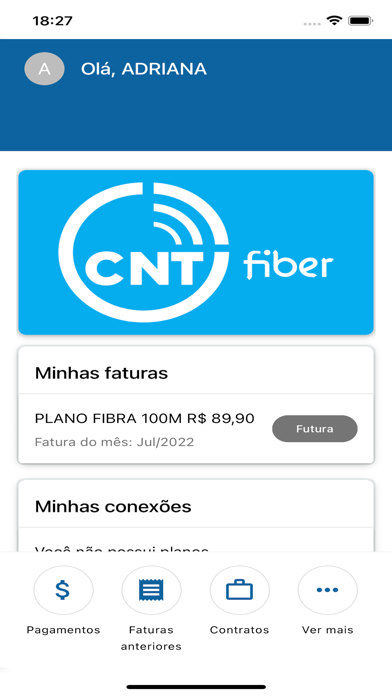 APP CNT Fiber Screenshot