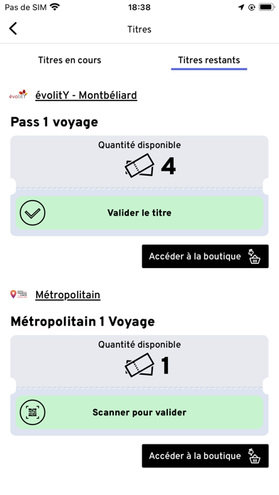 Nord Franche-Comté Mobilités Screenshot
