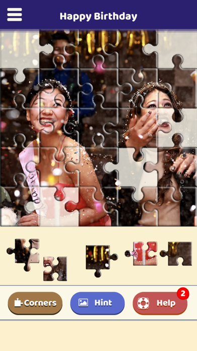 Happy Birthday Puzzle Screenshot