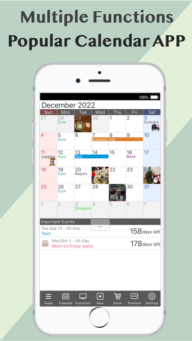 Jorte Calendar Screenshot