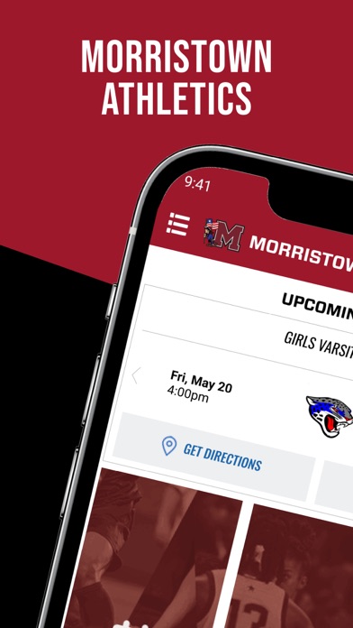 Morristown Athletics Screenshot