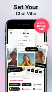 rizz up: ai dating wingman app iphone screenshot 4