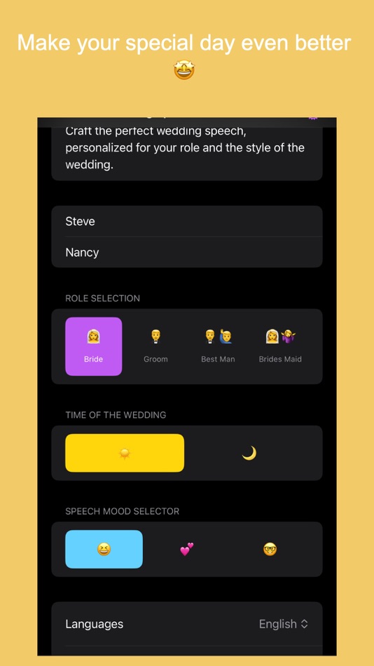 #2. Wedding Speech AI (iOS) 由: sameh sayed
