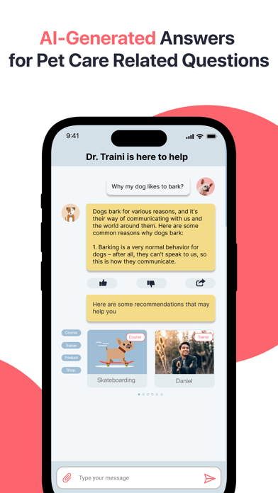 Traini -Dog Training & AI Chat screenshot n.2