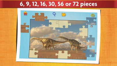 Dinosaurs: Jigsaw Puzzle Game Screenshot