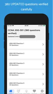 ccna 200-301. updated 2024 iphone screenshot 1