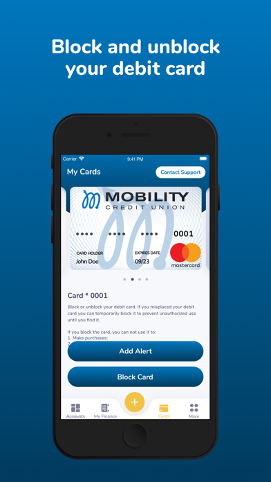 MOBILITY CU Screenshot