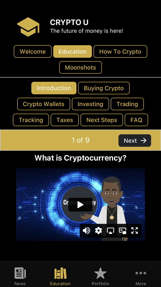 #2. CRYPTO U (iOS) 由: 212 Technologies, LLC