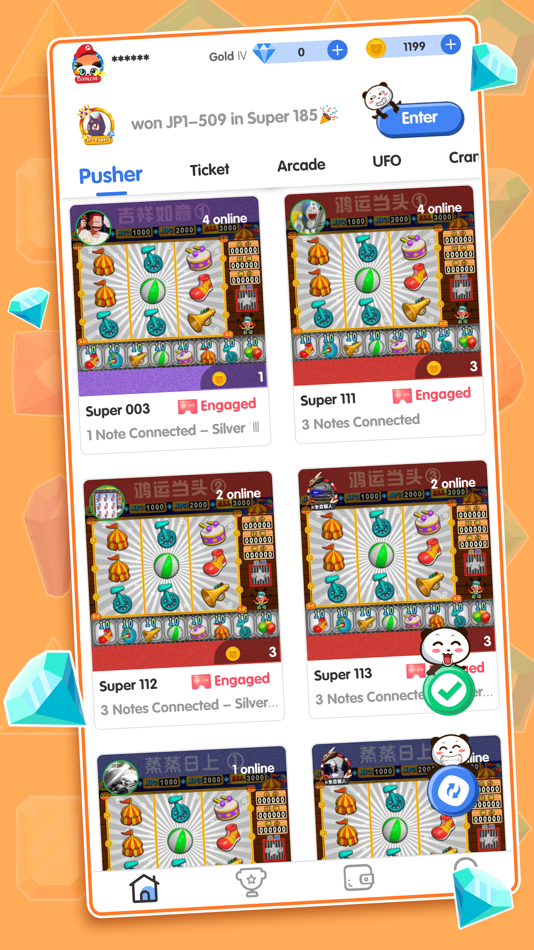 #7. Coin Machine-Real coin pusher (iOS) 由: Happymore LLC.