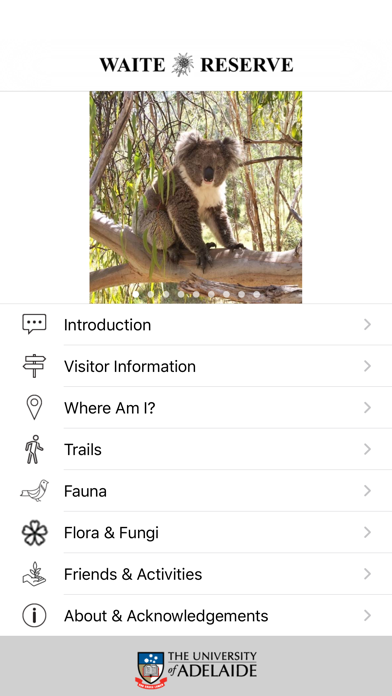 Waite Conservation Reserve Screenshot