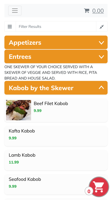 RB Kabob & Grill Screenshot