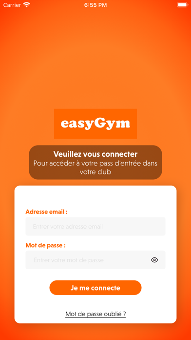 easyGym Fitness Screenshot