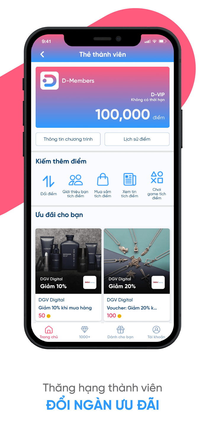 DPoint Tích điểm and Đổi quà