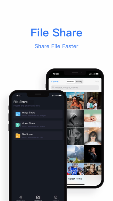 ShareDrop - Quick File Share Screenshot
