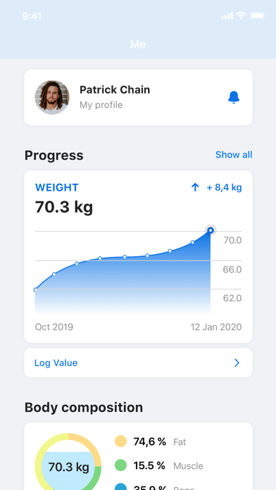 Sona Fitness Screenshot