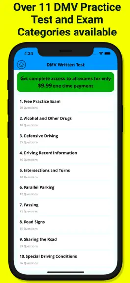 Game screenshot DMV Practice Tests 2023 mod apk