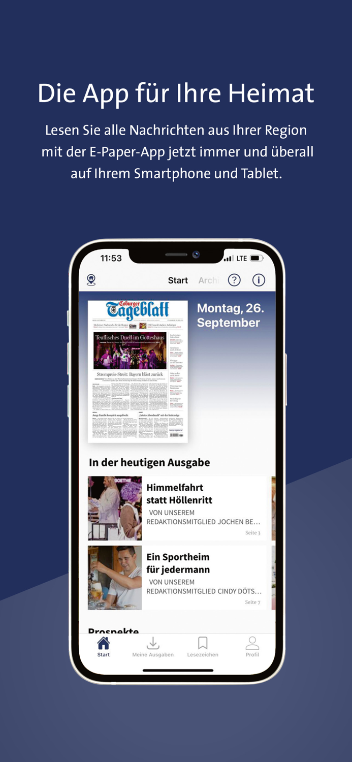 Coburger Tageblatt E-Paper