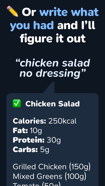 Food Tracker by Meals.Chat screenshot-3