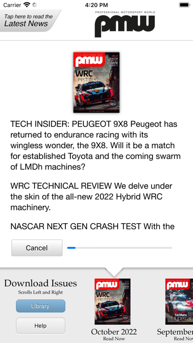 Professional Motorsport World Screenshot