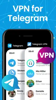 vpn for telegram iphone screenshot 1